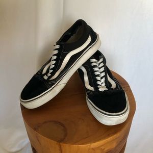 Black old school vans